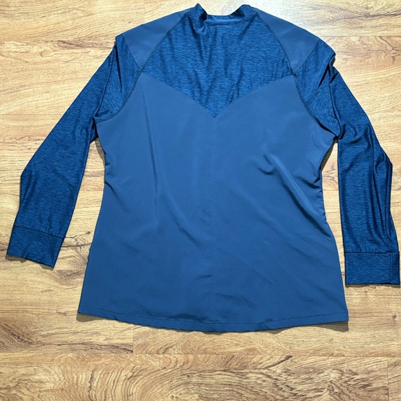 Urbane Performance Scrub Zip-up Jacket Size Large Color Blue - Picture 5 of 5